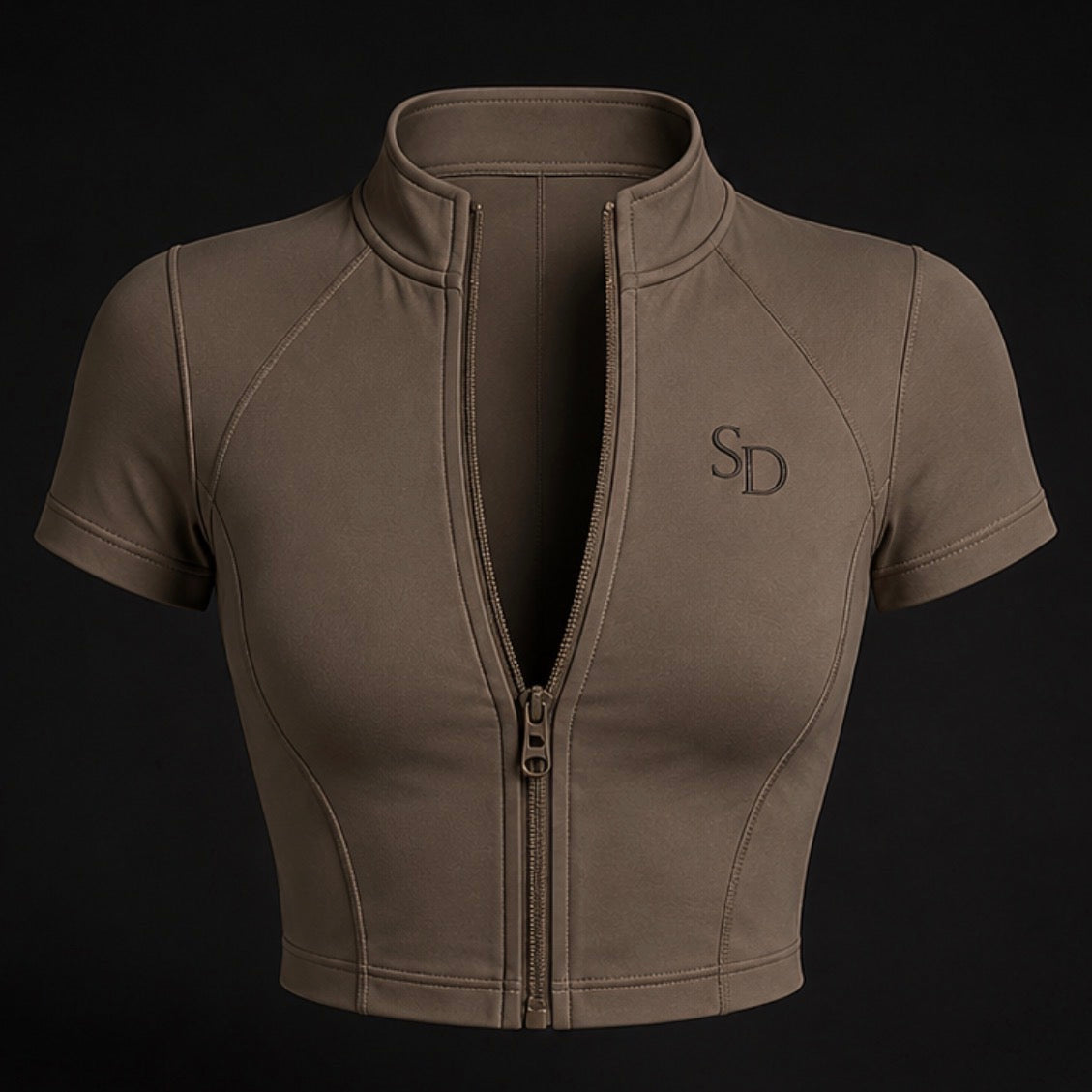 SCULPT ZIP TOP